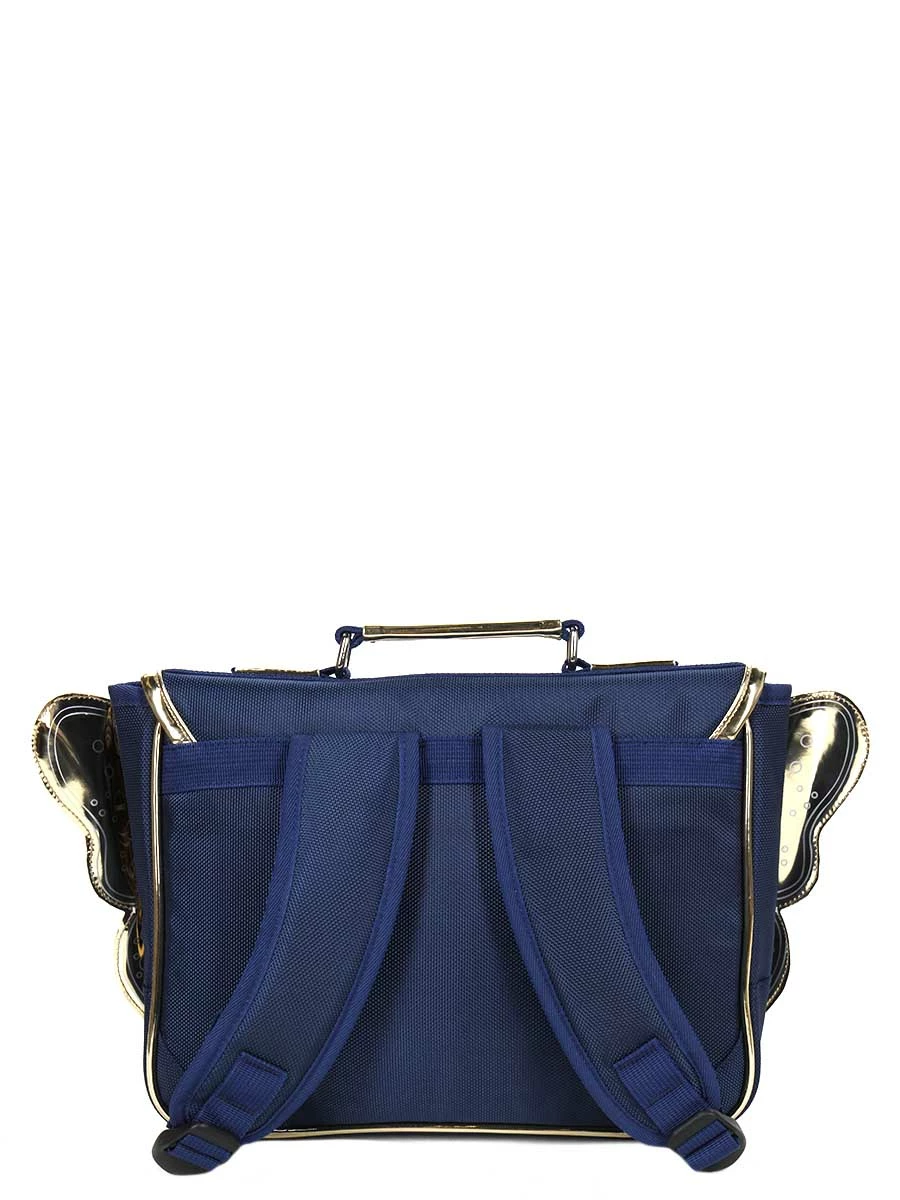 Mini Cartable Caramel & Cie Ailé Papillon 32 cm | Cartable Scolaire Léger et Pratique – Image 3