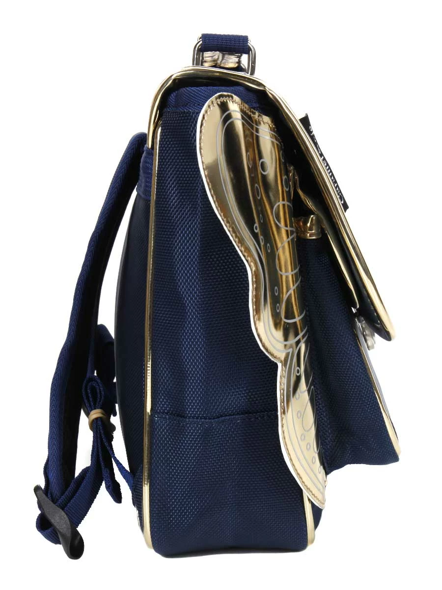Mini Cartable Caramel & Cie Ailé Papillon 32 cm | Cartable Scolaire Léger et Pratique – Image 6