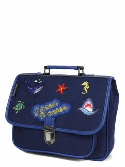 Mini Cartable Caramel & Cie Vert Puissance 32 Cm - Sac Scolaire Léger et Pratique