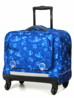 Cartable à Roulettes Delsey Back To School 45.5 Cm - 4 Roues | Sac Scolaire Pratique et Durable
