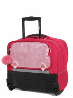 Cartable à Roulettes Delsey Back To School 43 cm - 2 Roues | Solide et Ergonomique