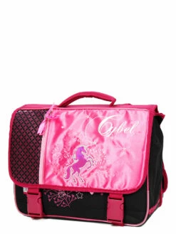 Cartable Cybel Rose 38 Cm - Sac à Dos Scolaire Léger et Résistant