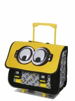 Cartable à Roulettes Les Minions Watching You 41 Cm - Idéal pour l'école