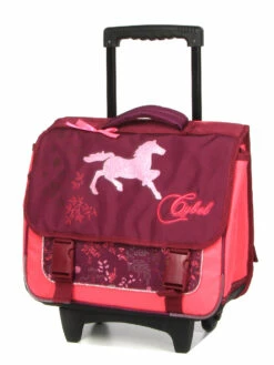 Cartable à Roulettes Cybel Au Galop 38 Cm - Scolaire Léger et Durable