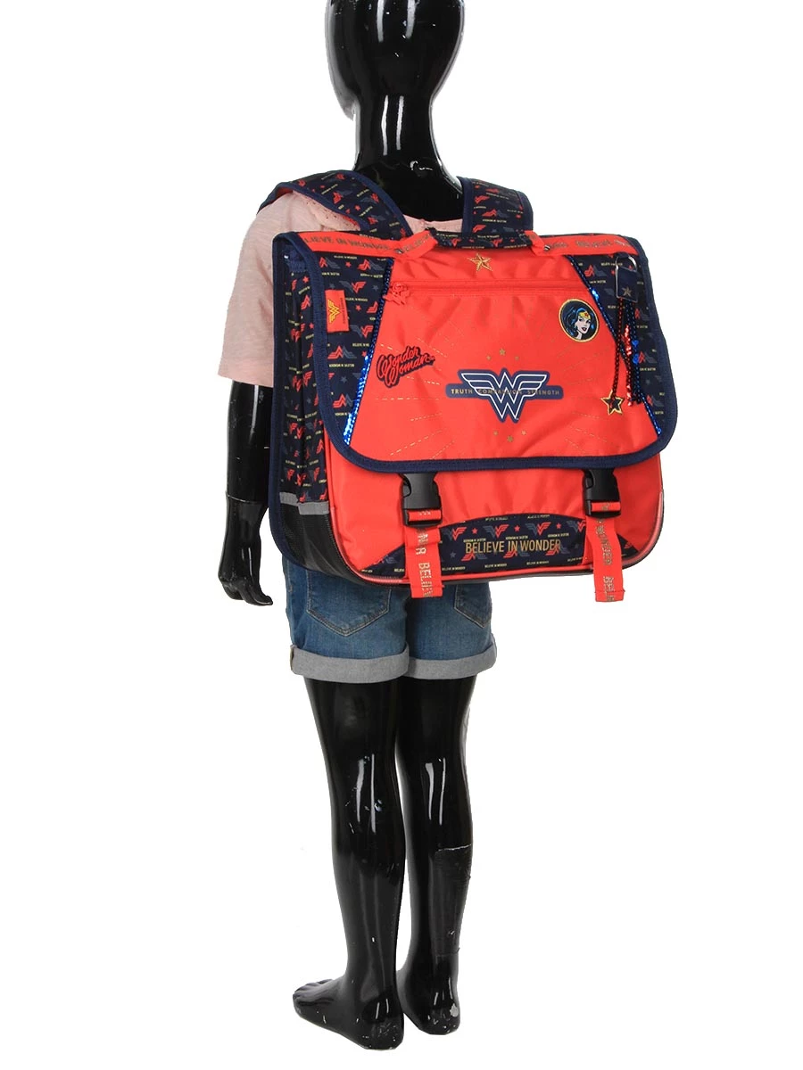 Cartable Wonder Woman Believe 38 cm - Idéal pour l'école – Image 13