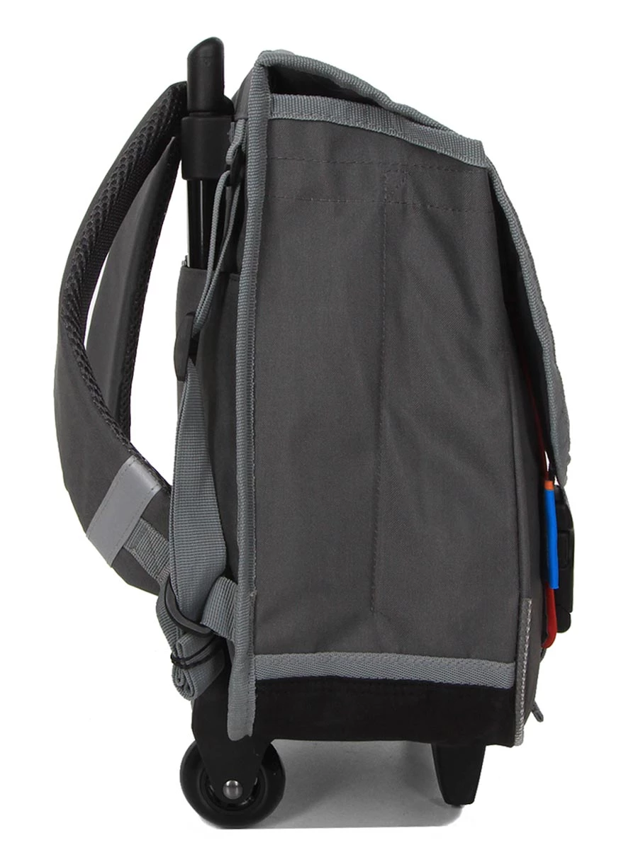 Cartable à Roulettes Hot Wheels Thrill 38 Cm - Cartable Scolaire Pratique et Stylé – Image 6