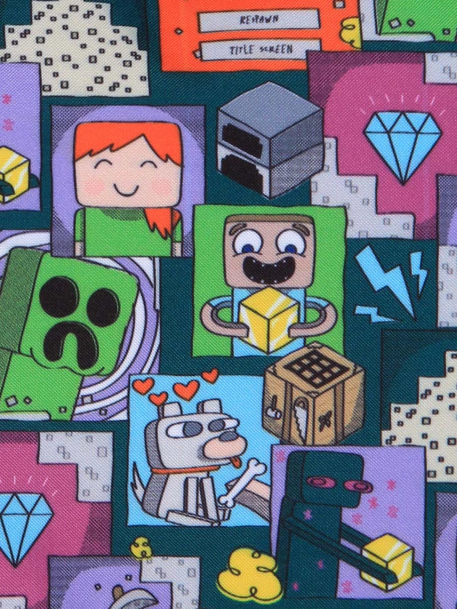 Cartable à Roulettes Minecraft Collection 38 Cm - Idéal pour l'École – Image 14