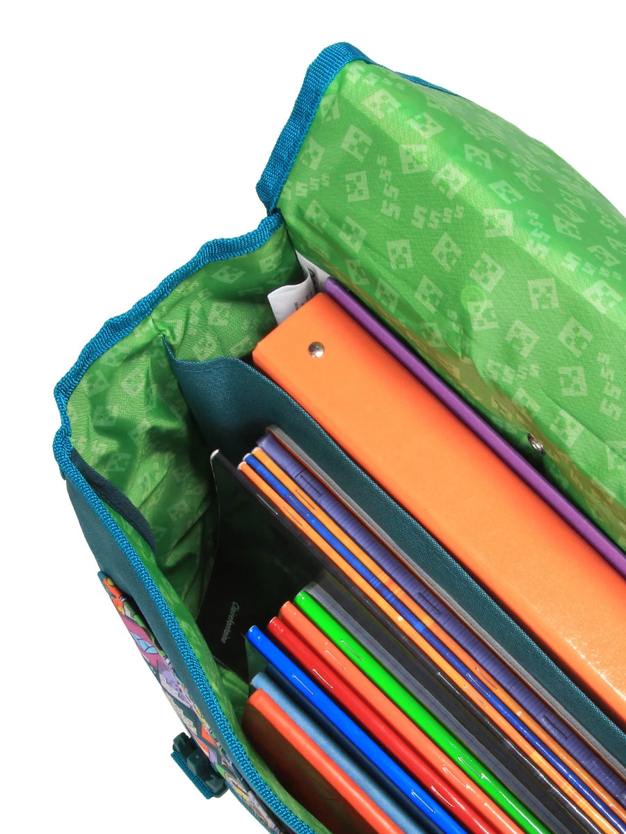 Cartable à Roulettes Minecraft Collection 38 Cm - Idéal pour l'École – Image 11