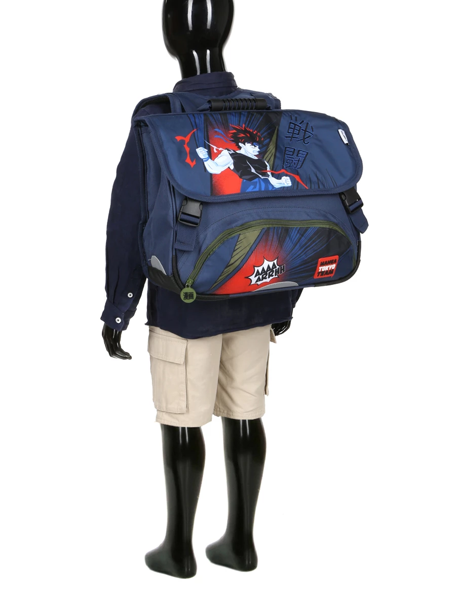Cartable Manga 38 Cm - Sac à Dos Scolaire Léger et Pratique – Image 13