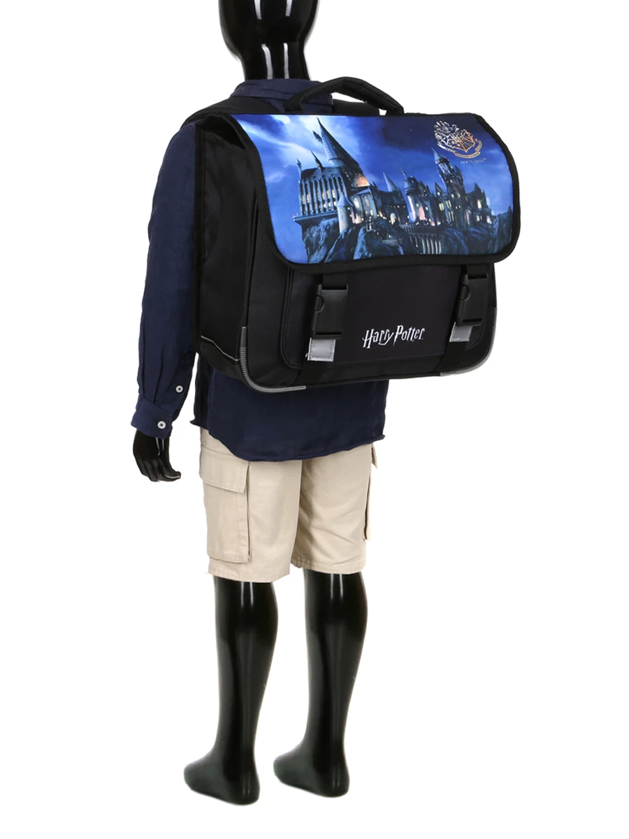 Cartable Harry Potter Château De Poudlard 38 Cm - Sac à Dos Scolaire Magique – Image 13