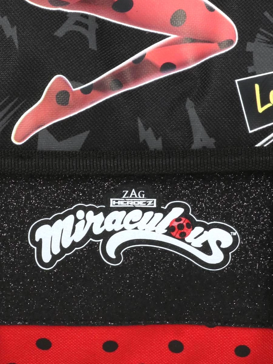 Cartable à Roulettes Miraculous Super Heroes 38 cm - Léger et Pratique pour l'École – Image 14