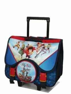 Cartable à Roulettes One Piece 41 Cm - Scolaire Léger et Pratique