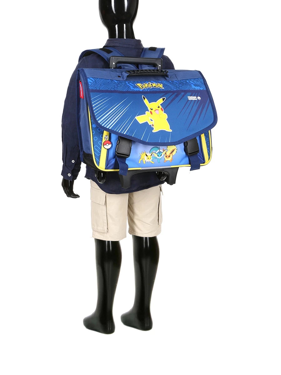 Cartable à Roulettes Pokémon Team Evoli 41 Cm - Idéal pour l'École – Image 18