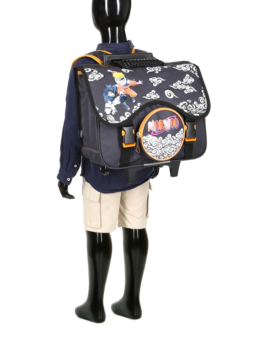Cartable à Roulettes Naruto 41 Cm - Idéal pour l'École - Design Anime – Image 16