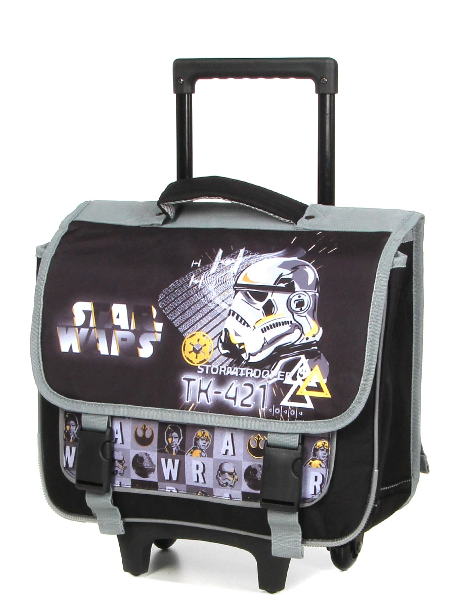 Cartable à Roulettes Disney Star Wars Stormtrooper 38 cm - Idéal pour l'école