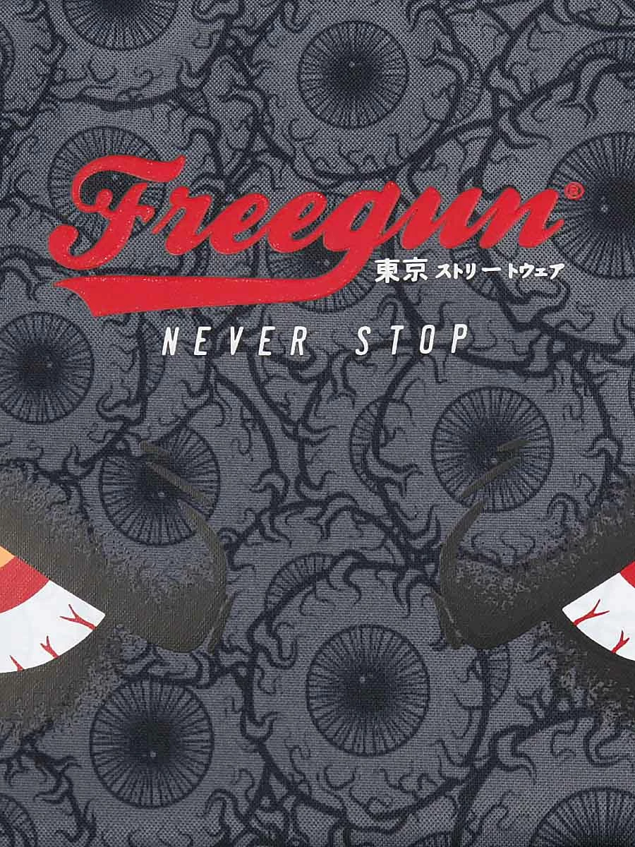 Cartable Freegun Monster Eyes 38 cm - Scolaire Moderne et Résistant – Image 4