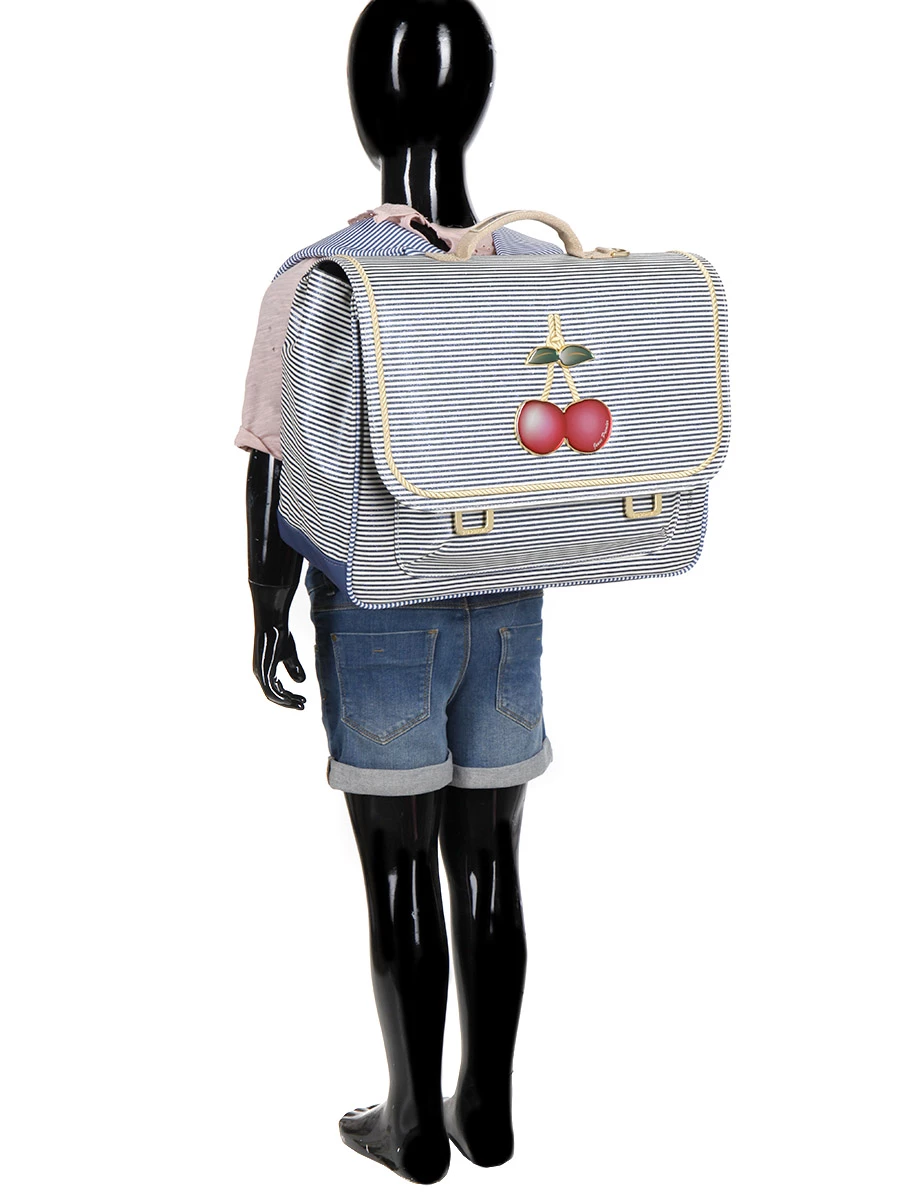 Cartable Jeune Premier It Bag Midi Glazed Cherry 38 cm - Sac à Dos Scolaire Élégant et Pratique – Image 18