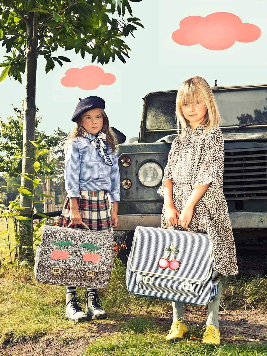 Cartable Jeune Premier It Bag Midi Glazed Cherry 38 cm - Sac à Dos Scolaire Élégant et Pratique – Image 17