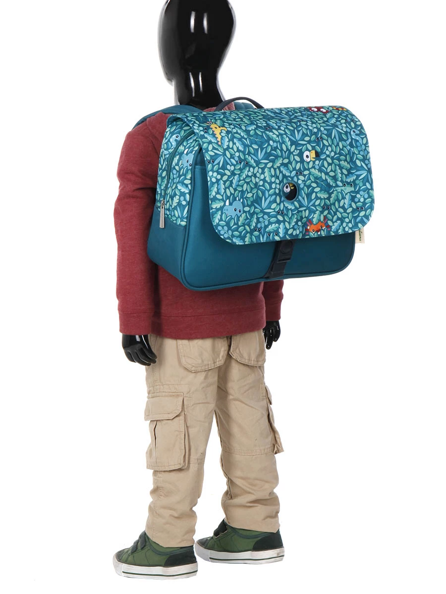 Cartable scolaire Lilliputiens Pablo Jungle 34 cm - Design ludique et fonctionnel – Image 19