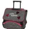 Cartable à Roulettes Lola Espeleta Heart 38 Cm - Sac à Dos Scolaire Pratique et Style