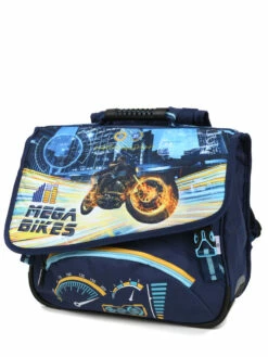 Cartable Oberthur Megacars 38 cm - Cartable Scolaire Robuste et Élégant