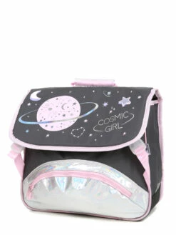 Cartable Oberthur Cosmic Girl 38 Cm - Sac à dos scolaire pratique et stylé
