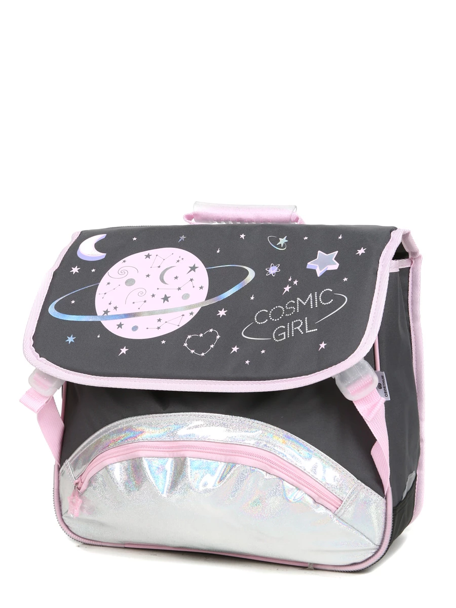 Cartable Oberthur Cosmic Girl 38 Cm - Sac à dos scolaire pratique et stylé