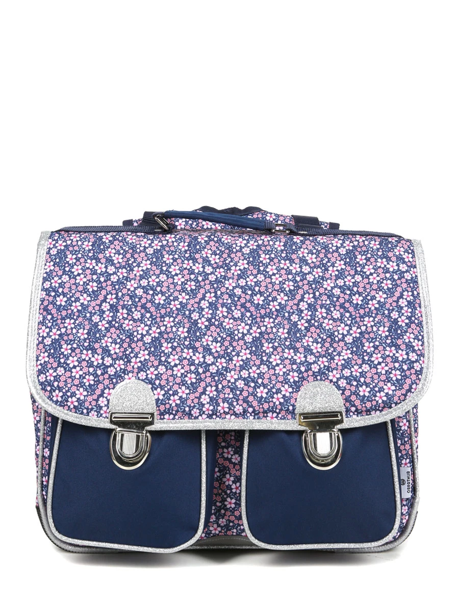 Cartable Oberthur Flowers 38 Cm - Sac à dos scolaire pratique et élégant – Image 2