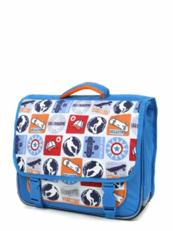 Cartable Philéas Sport Skateboard 38 Cm - Cartable Scolaire Moderne et Pratique
