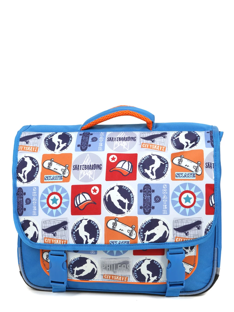 Cartable Philéas Sport Skateboard 38 Cm - Cartable Scolaire Moderne et Pratique – Image 2