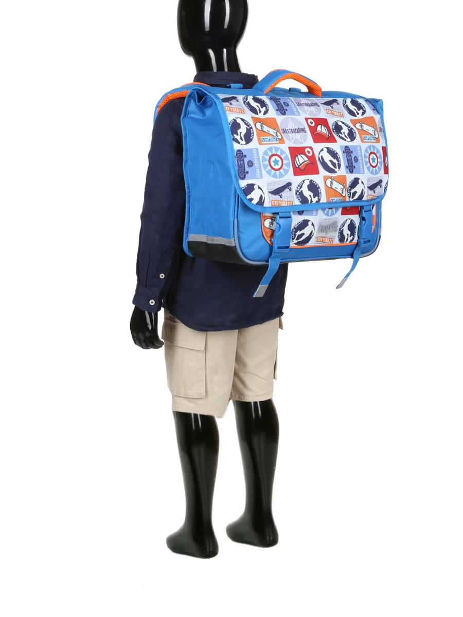 Cartable Philéas Sport Skateboard 38 Cm - Cartable Scolaire Moderne et Pratique – Image 12