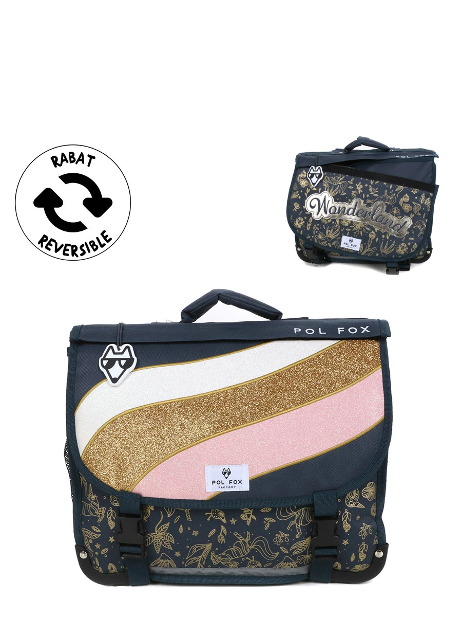 Cartable Réversible Pol Fox Wonderland 38 Cm - Idéal pour l'école – Image 19