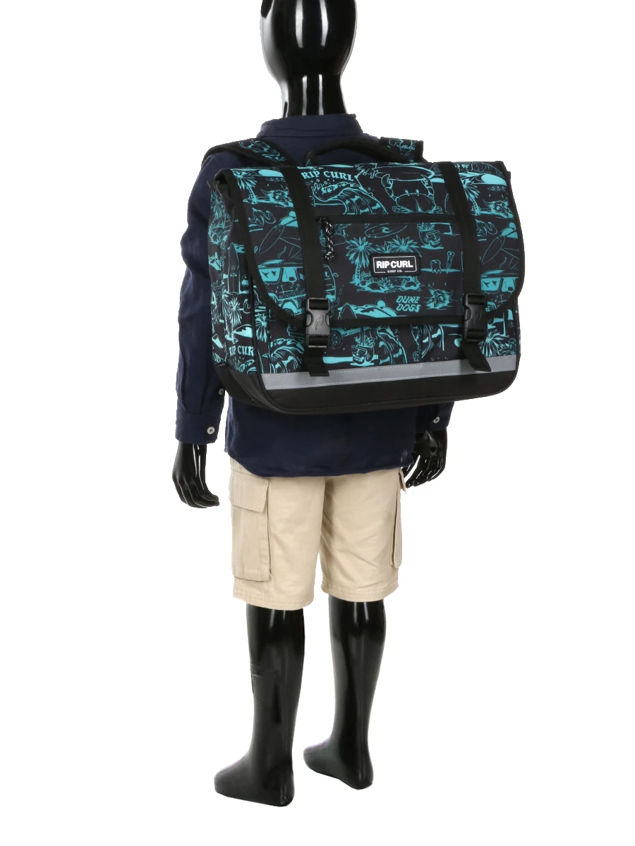 Cartable Rip Curl Twisted Weekend Satchel 38 cm - Sac scolaire pratique et tendance – Image 13