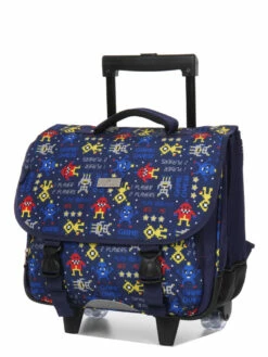 Cartable à Roulettes Snowball Kid Robot 38 Cm - Cartables Scolaires Ergonomiques