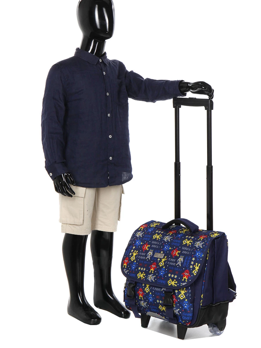 Cartable à Roulettes Snowball Kid Robot 38 Cm - Cartables Scolaires Ergonomiques – Image 18