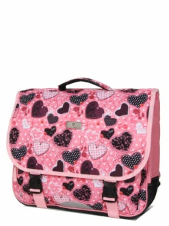 Cartable Snowball Romantique Coeur 41 Cm - Sac à Dos Scolaire Élégant