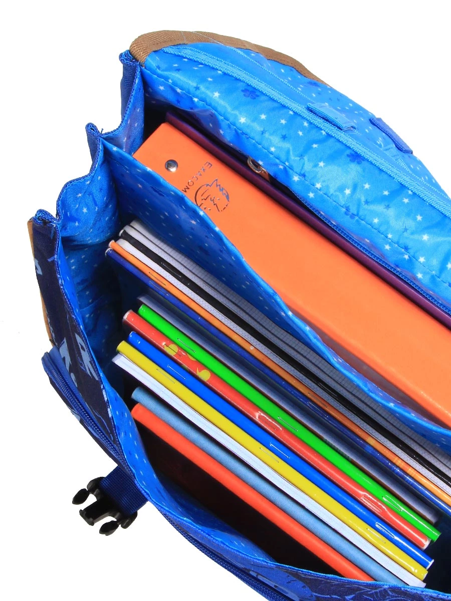 Cartable Snowball Dino 38 cm - Cartable Scolaire Léger et Robuste – Image 9