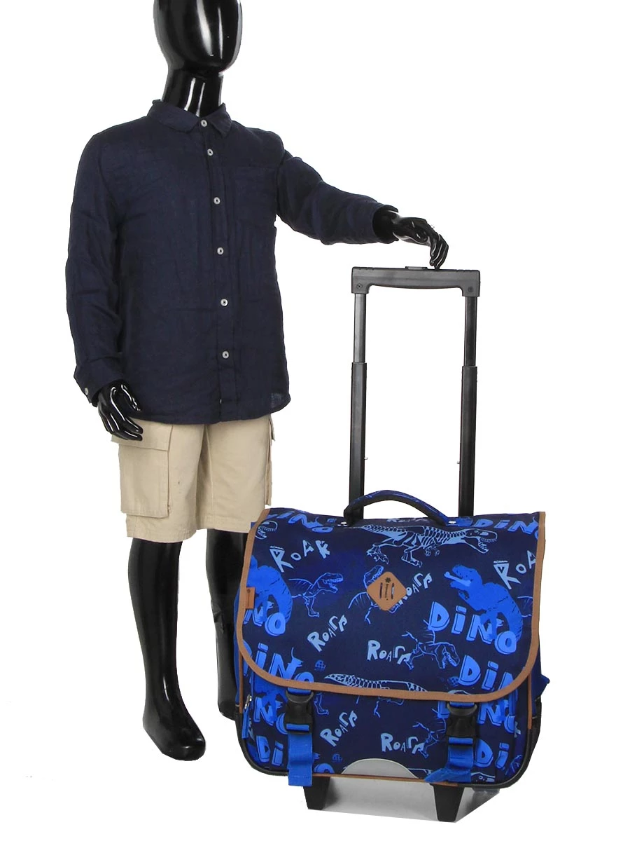 Cartable à Roulettes Snowball Dino 41 Cm - Scolaire Pratique et Ludique – Image 18