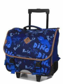 Cartable à Roulettes Snowball Dino 41 Cm - Scolaire Pratique et Ludique