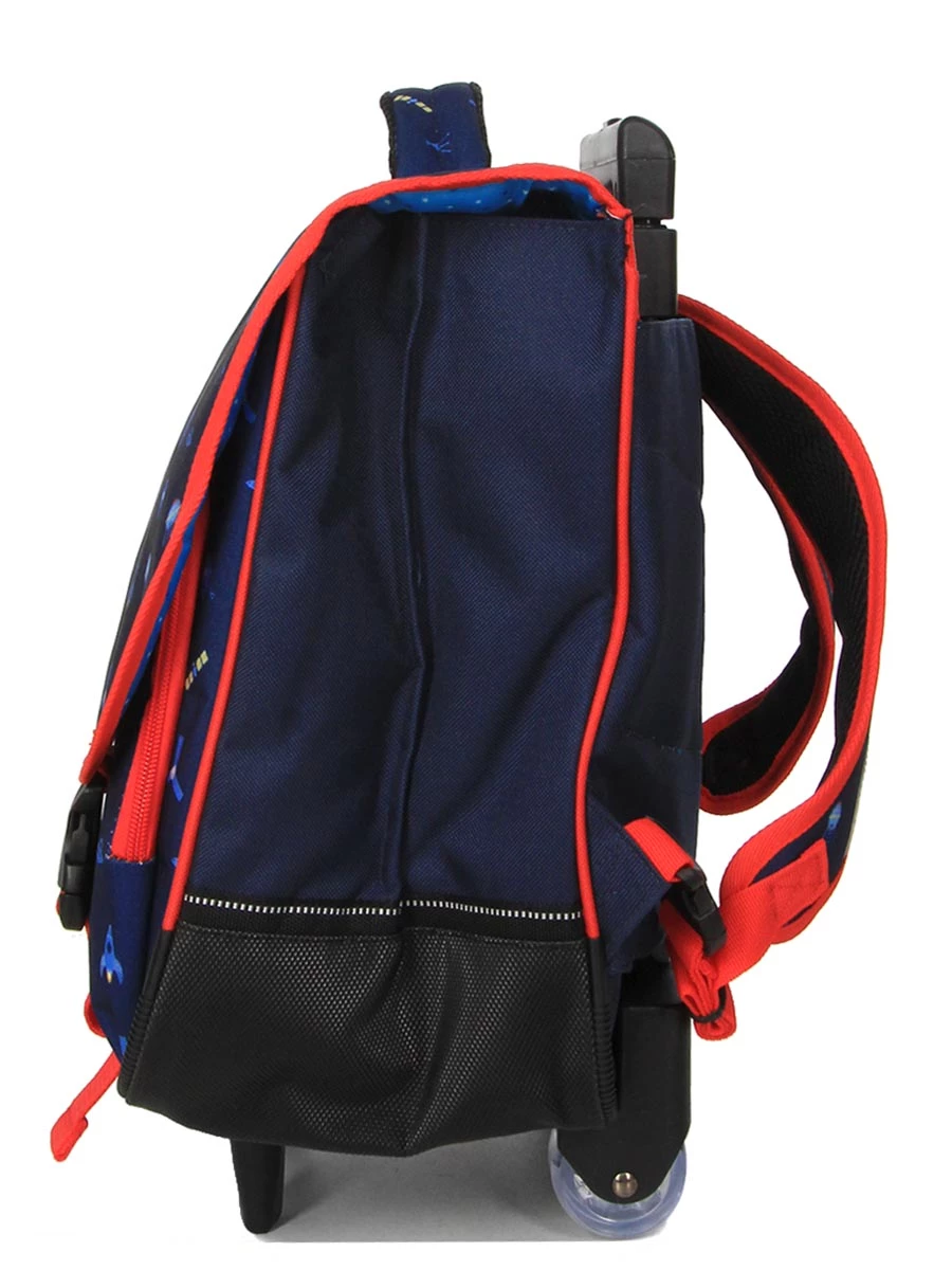 Cartable à Roulettes Snowball Kid Robot Dino 41 Cm - Idéal pour l'École – Image 5