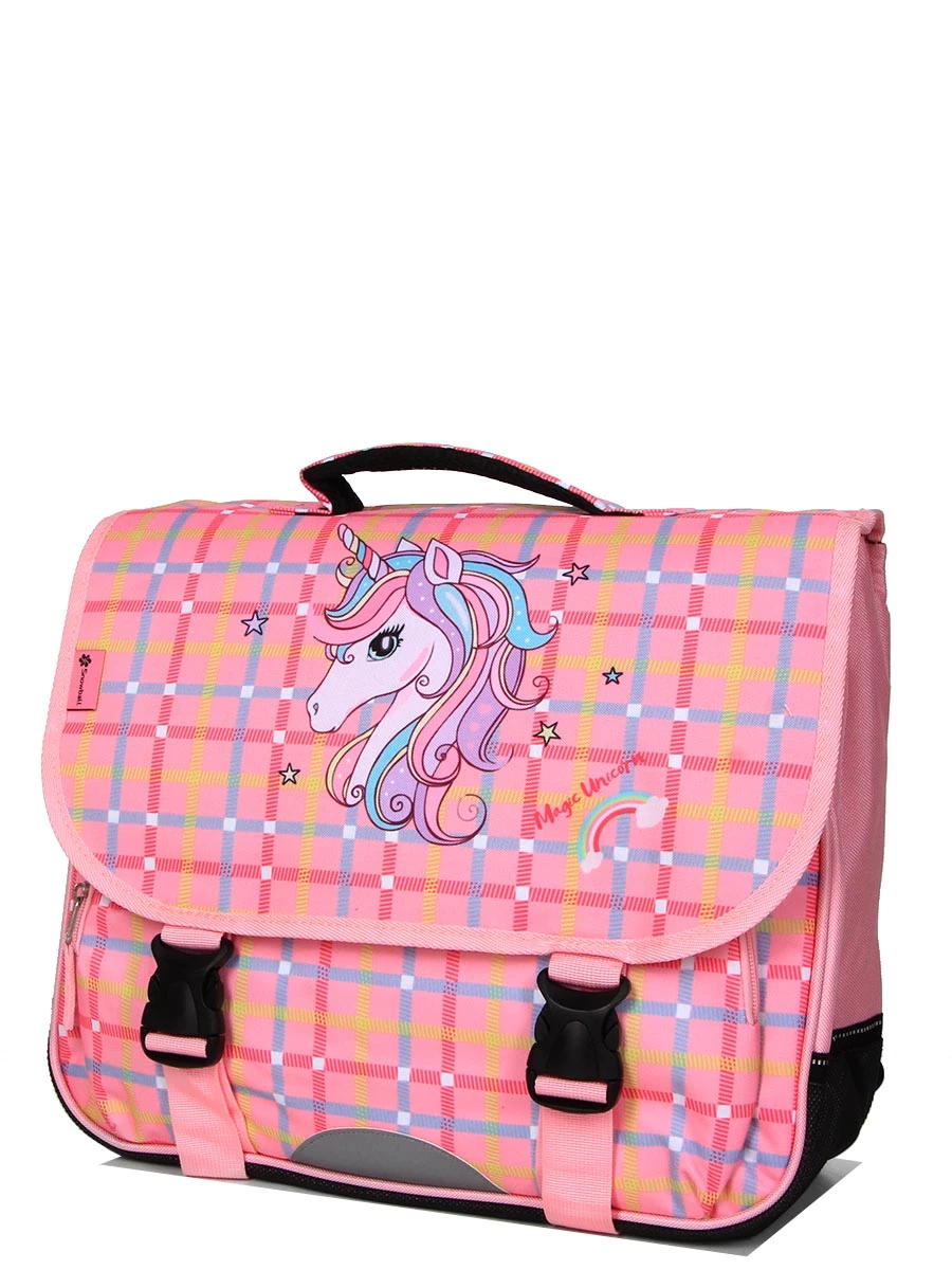 Cartable Snowball Romantique Licorne 38 cm - Sac à dos scolaire pour enfants