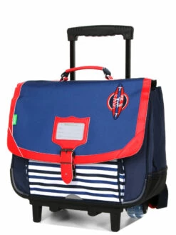 Cartable à Roulettes Tann's Les Fantaisies Hugo 38 Cm - Scolaire Pratique et Durable