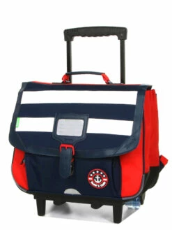 Cartable à Roulettes Tann's Les Fantaisies Gabin 38 cm - Idéal pour l'École - Design Pratique et Durable