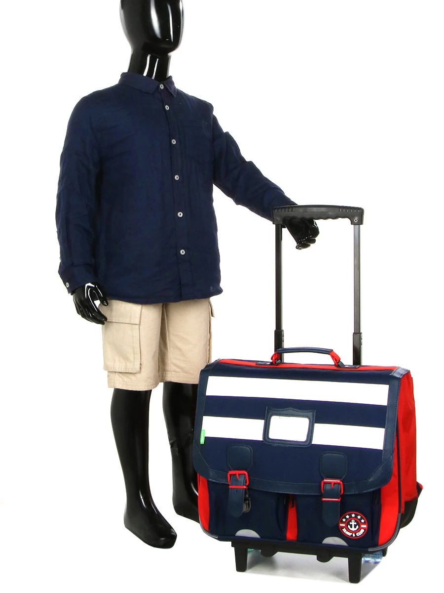 Cartable à Roulettes Tann's Les Fantaisies Gabin 41 Cm - Sac à Dos Scolaire Pratique et Élégant – Image 19