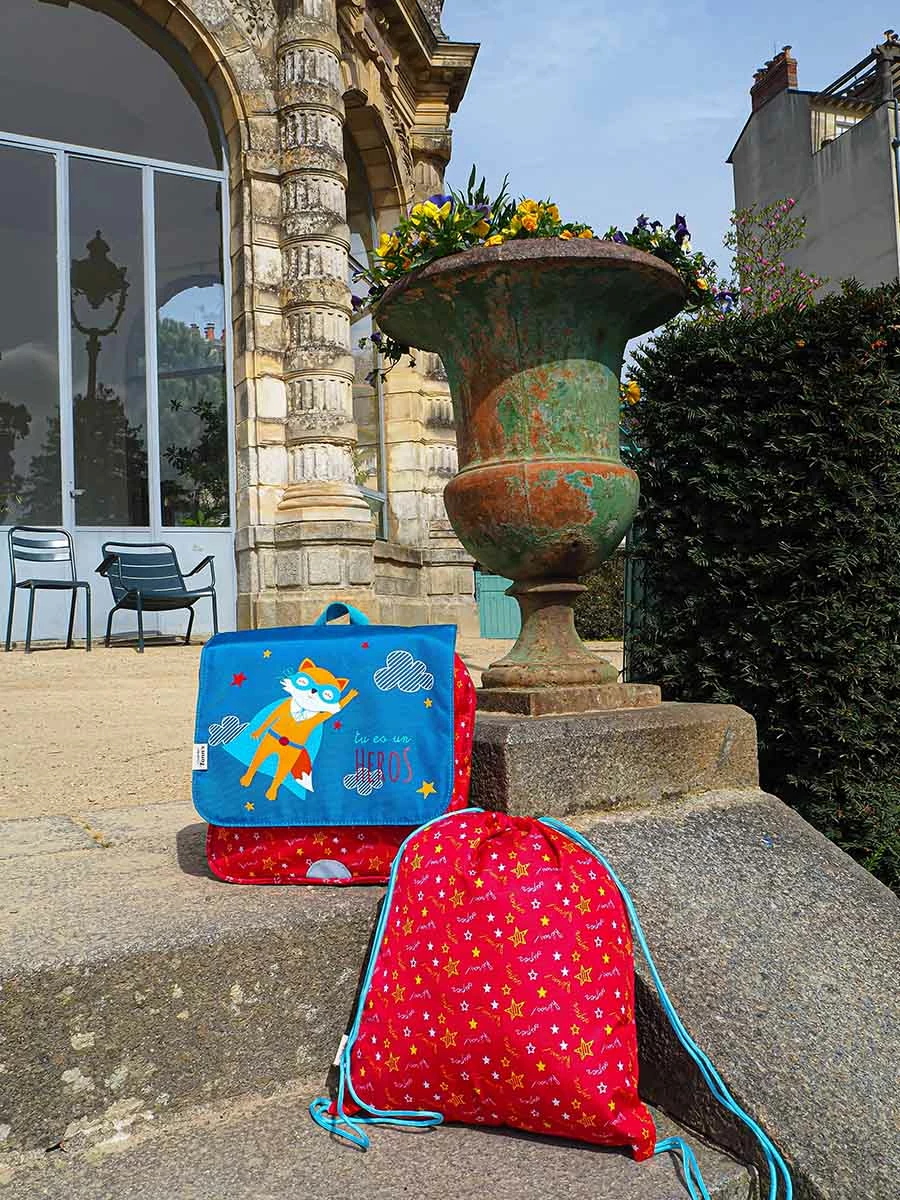 Cartable L'école Des Tann's Super-héros 29 cm - Idéal pour l'école | Léger et Solide – Image 14