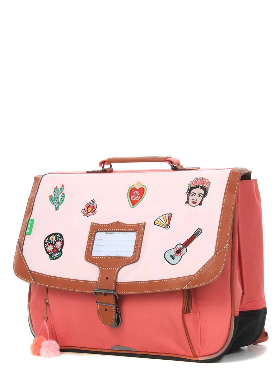 Cartable Tann's Adriana 38 Cm - Cartable Scolaire Ergonomique et Résistant