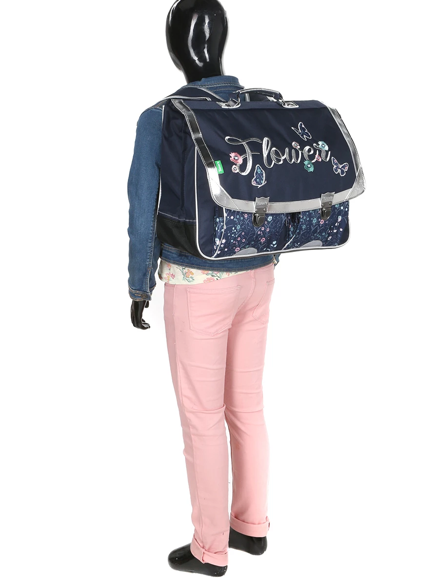 Cartable Tann's Carla 41 Cm - Cartable Scolaire Léger et Résistant – Image 13
