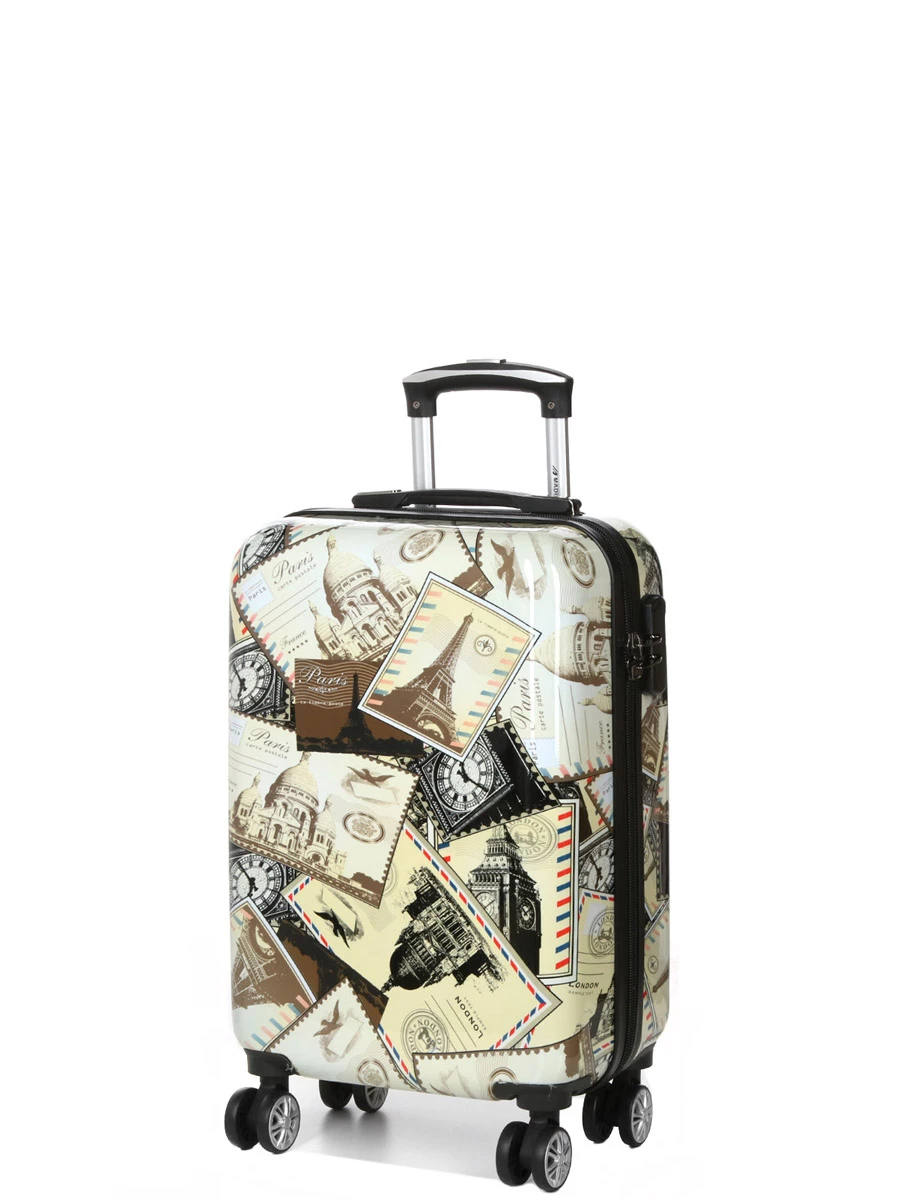 Ensemble 3 Valises Madisson Postcards - Valise Cabine, Moyenne et Grande - Idéal pour Voyages