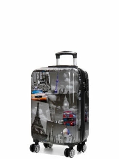 Ensemble 3 Valises Madisson Holiday Memories - Valises Légères et Résistantes pour Voyages