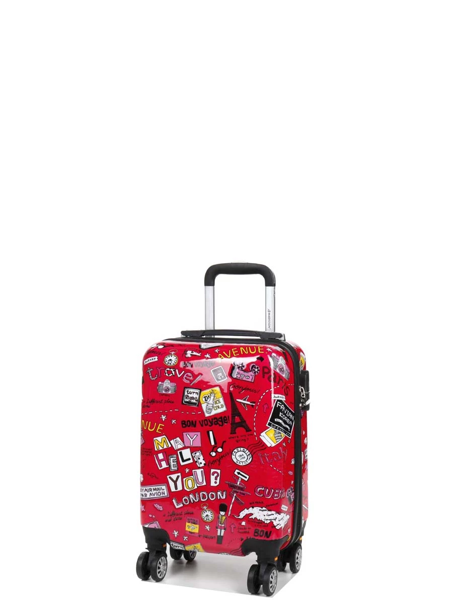 Ensemble 4 Valises Madisson Bon Voyage Et Vanity - Voyagez en Style